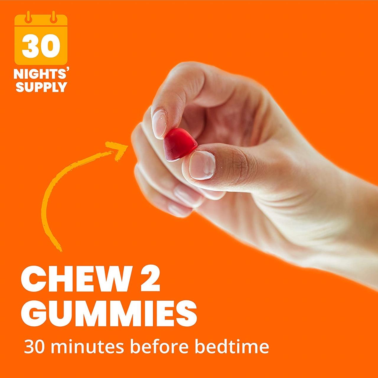 Organic Made Extra Strength L-Theanine Melatonin Supplement Vitamin Sleep Aid Gummies Gummies for Improve Sleep