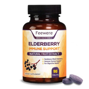 Black Elderberry Extract Natural Fruit Extract Dv Chewable Pills