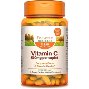 500mg Per Caplet Vitamin C Chewable Tablets Pills For Healthy Immune System